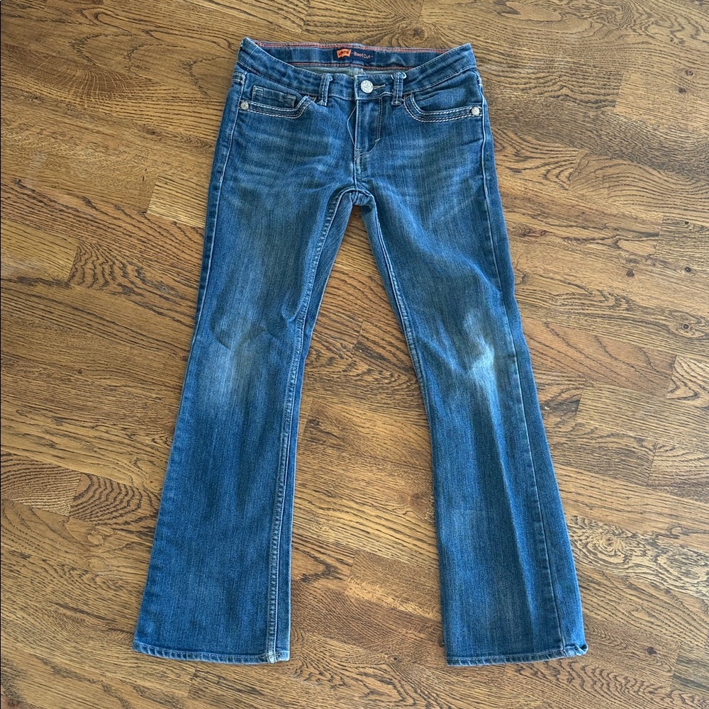 Girl’s Levi Boot Cut Jeans